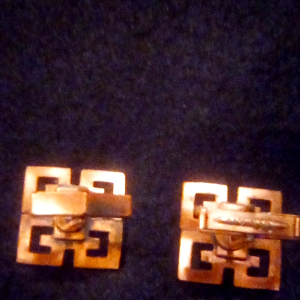 Copper cufflinks - Picture 3 of 3